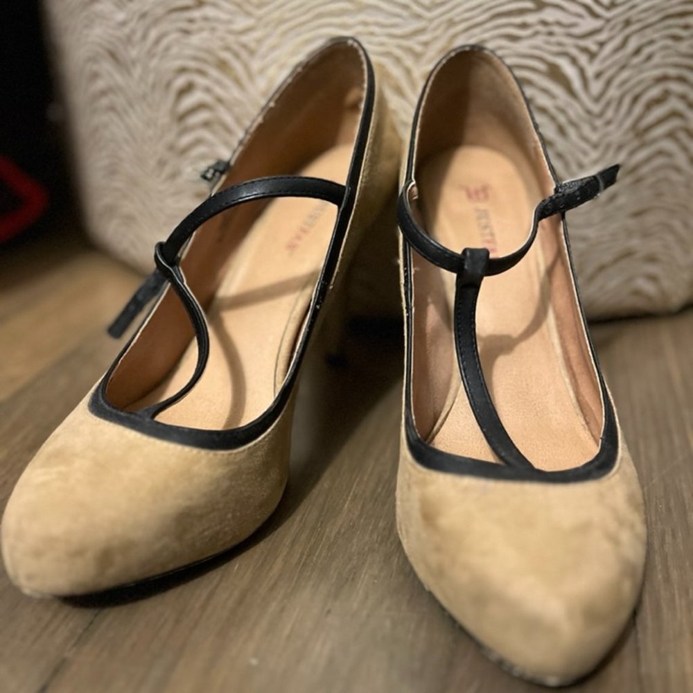 Annetta - T Strap Pumps | JustFab